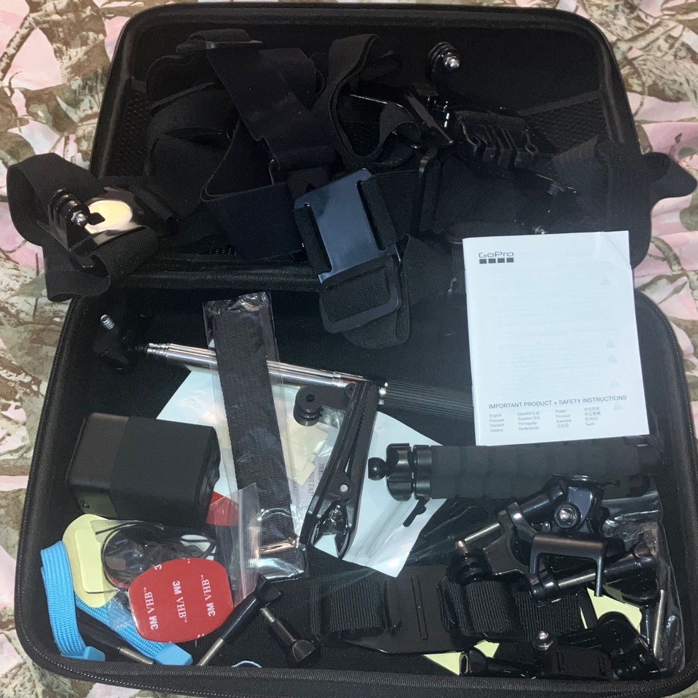GoPro Black Camera Accessories Kit